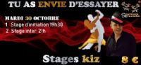 Stage initiation pour la danse Kizomba / Passionnés, curieux, débutants ou danseurs émérites. Le mardi 30 octobre 2018 à Cubzac les ponts. Gironde.  19H30